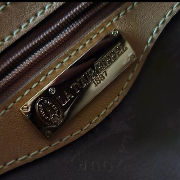 LA TOUR EIFFEL PARIS 1887 sac bandoulière sac à main avec sangle bandoulière - Picture 4 of 4